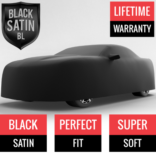 Black Satin BL - Black Car Cover for Chevrolet Camaro 2010 Coupe 2-Door