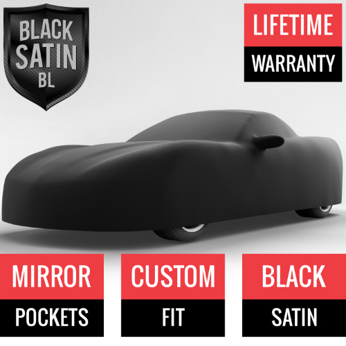 Black Satin BL - Black Car Cover for Chevrolet Corvette ZR1 2011 Coupe 2-Door