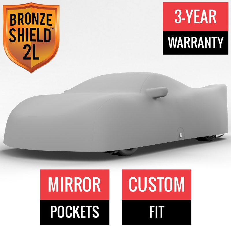 Bronze Shield 2L - Car Cover for Chevrolet Corvette 2024 Coupe 2-Door with HIGH Wing Spoiler