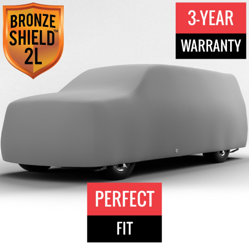 Bronze Shield 2L - Car Cover for GMC Sierra 2500 HD 2025 Crew Cab Pickup 8.0 Feet Bed with Camper Shell