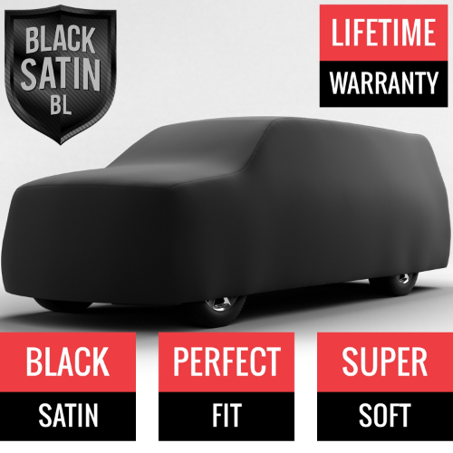 Black Satin BL - Black Car Cover for Cadillac Escalade ESV 2009 SUV 4-Door