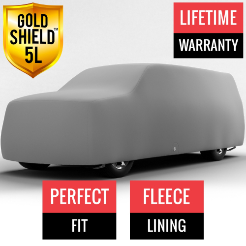 Gold Shield 5L - Car Cover for GMC Sierra 2500 HD 2025 Crew Cab Pickup 8.0 Feet Bed with Camper Shell