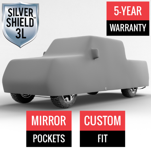 Silver Shield 3L - Car Cover for Jeep Gladiator 2024 Crew Cab Pickup 5.0 Feet Bed