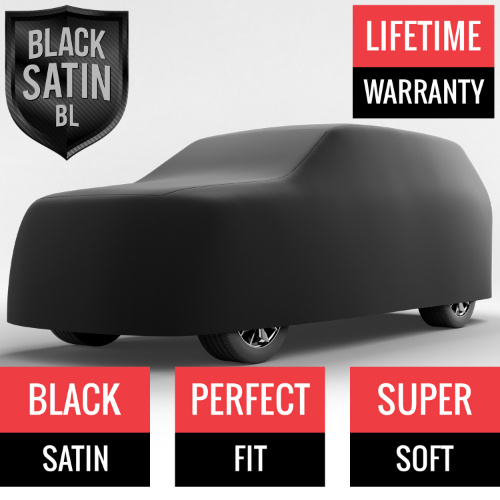 Black Satin BL - Black Car Cover for Acura ZDX 2012 SUV 4-Door